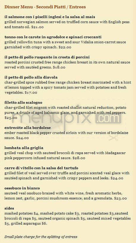Peppercorns Grill - Hartford, CT menu_pic