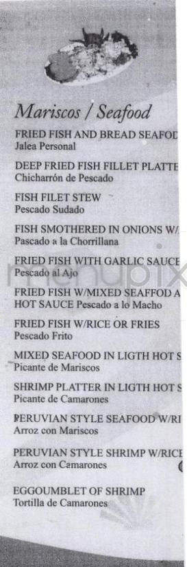 Piolin Restaurant - Hartford, CT menu_pic