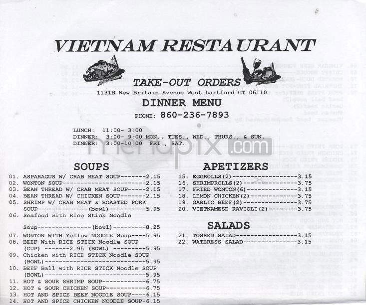 /720002/Vietnam-Restaurant-West-Hartford-CT - West Hartford, CT