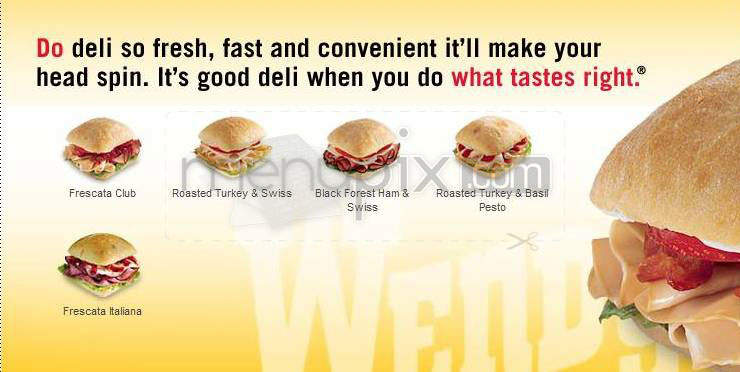 Wendy's - Hartford, CT menu_pic