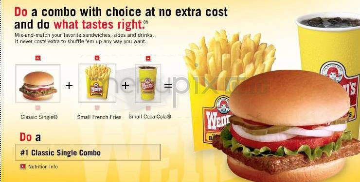 Wendy's - Hartford, CT menu_pic