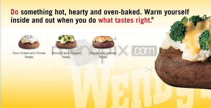 Wendy's - Hartford, CT menu_pic
