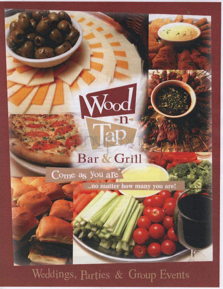 Wood n' Tap - Hartford, CT menu_pic