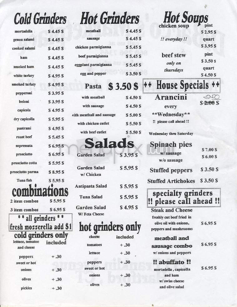 DiBacco's Marketplace - Hartford, CT menu_pic