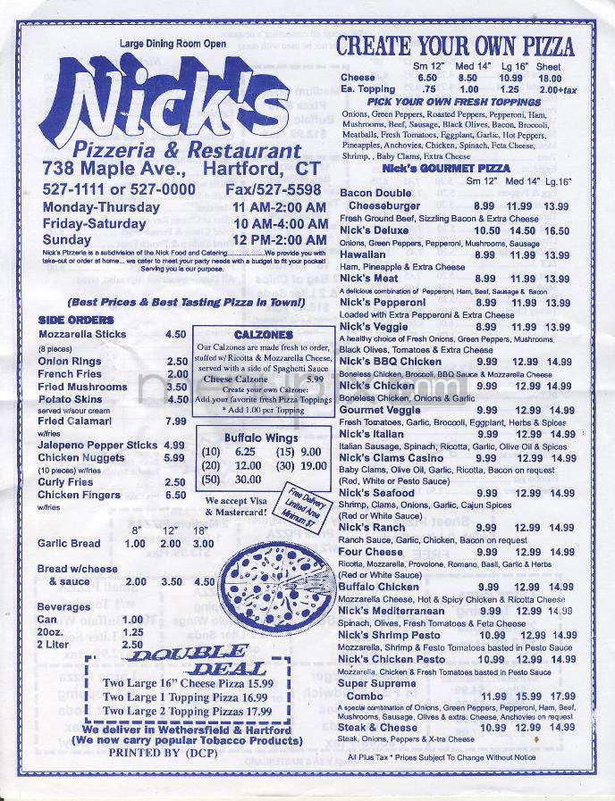 /33355598/Nicks-Pizza-Wilmington-DE - Wilmington, DE