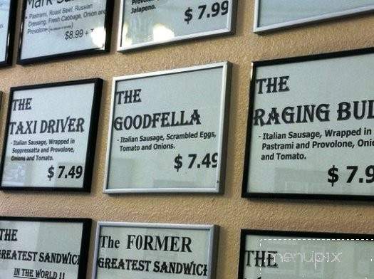 Hey That's Amore - Pasadena, CA menu_pic