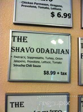 Hey That's Amore - Pasadena, CA menu_pic