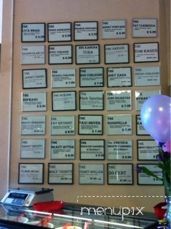 Hey That's Amore - Pasadena, CA menu_pic