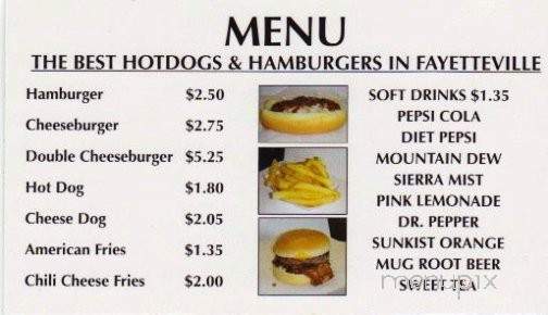 Hot Diggidy Dog - Fayetteville, NC menu_pic