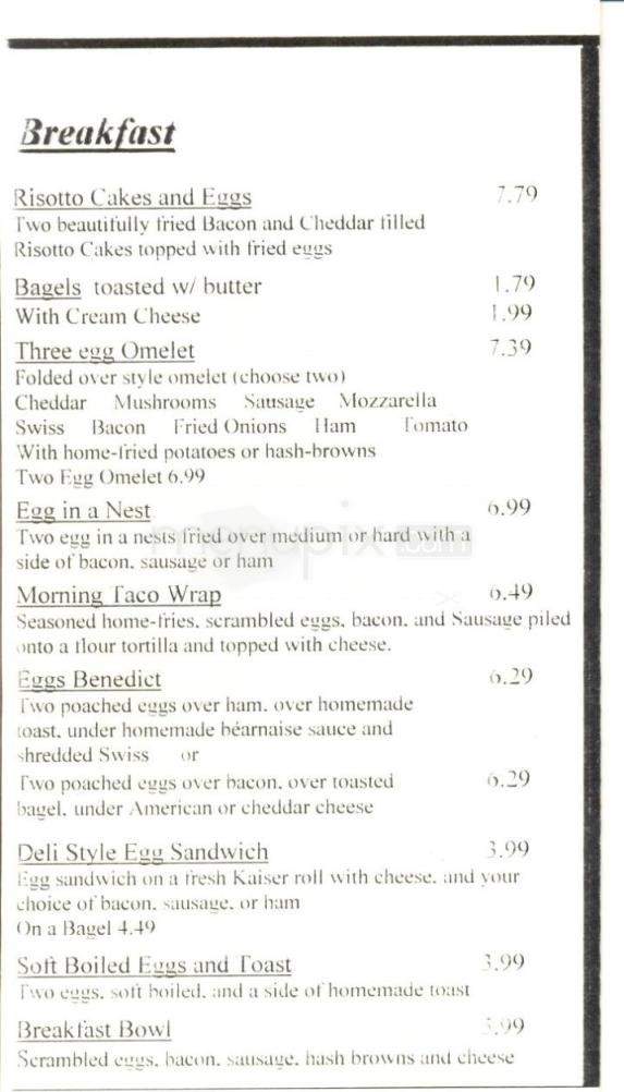 Great Gardens - Beaufort, SC menu_pic