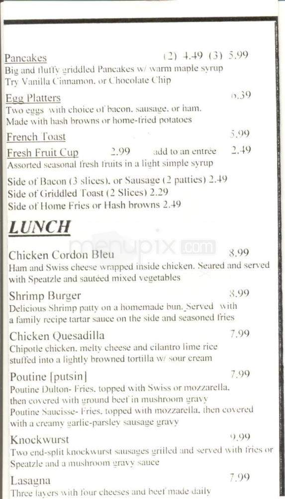 Great Gardens - Beaufort, SC menu_pic