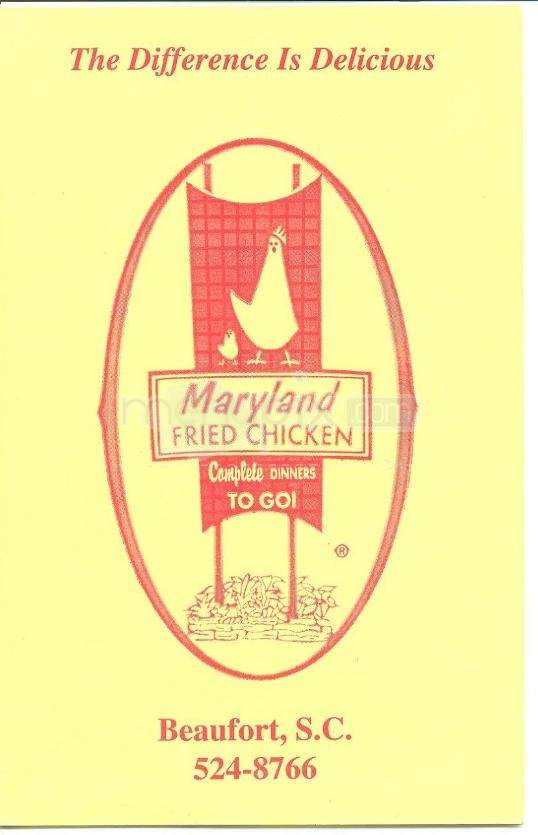 /4005041/Maryland-Fried-Chicken-Beaufort-SC - Beaufort, SC
