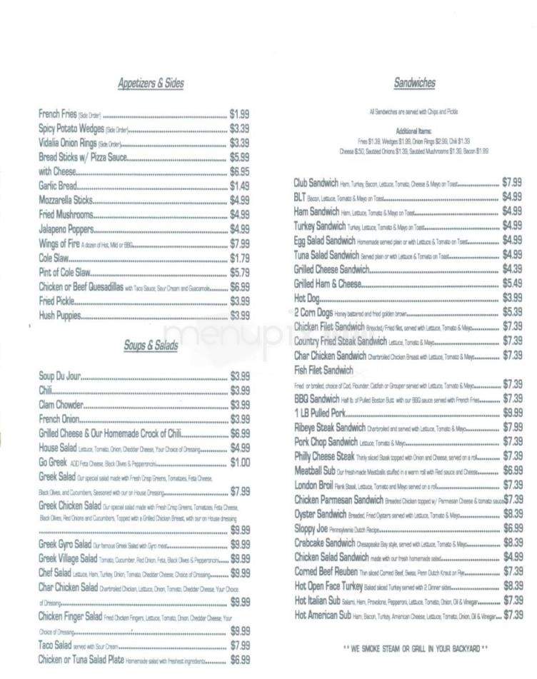 Squat & Gobble - Bluffton, SC menu_pic