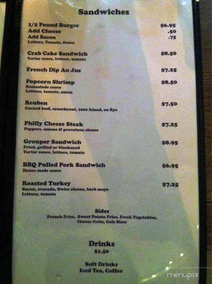 Hognose Snapper - Panama City Beach, FL menu_pic