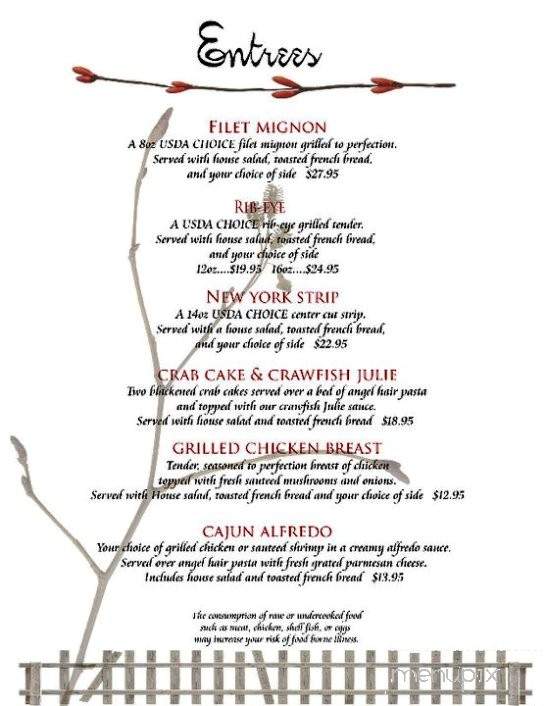 Heads or Tails - Laurel, MS menu_pic