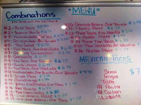Hornitos Mexican Restaurant - Rochester, MN menu_pic