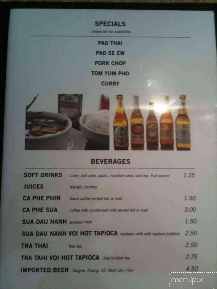 Indochine Cafe - Columbus, OH menu_pic