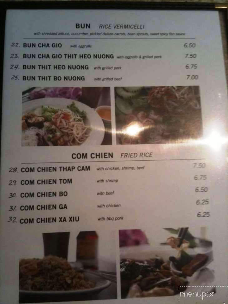Indochine Cafe - Columbus, OH menu_pic