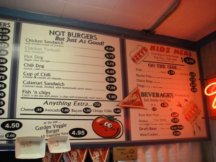 /5575788/Izzys-Burger-Spa-Menu-South-Lake-Tahoe-CA - South Lake Tahoe, CA