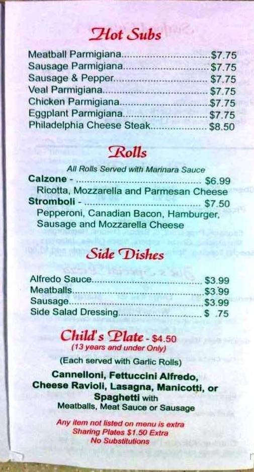 Joe's Pizza and Pasta - Magnolia, AR menu_pic