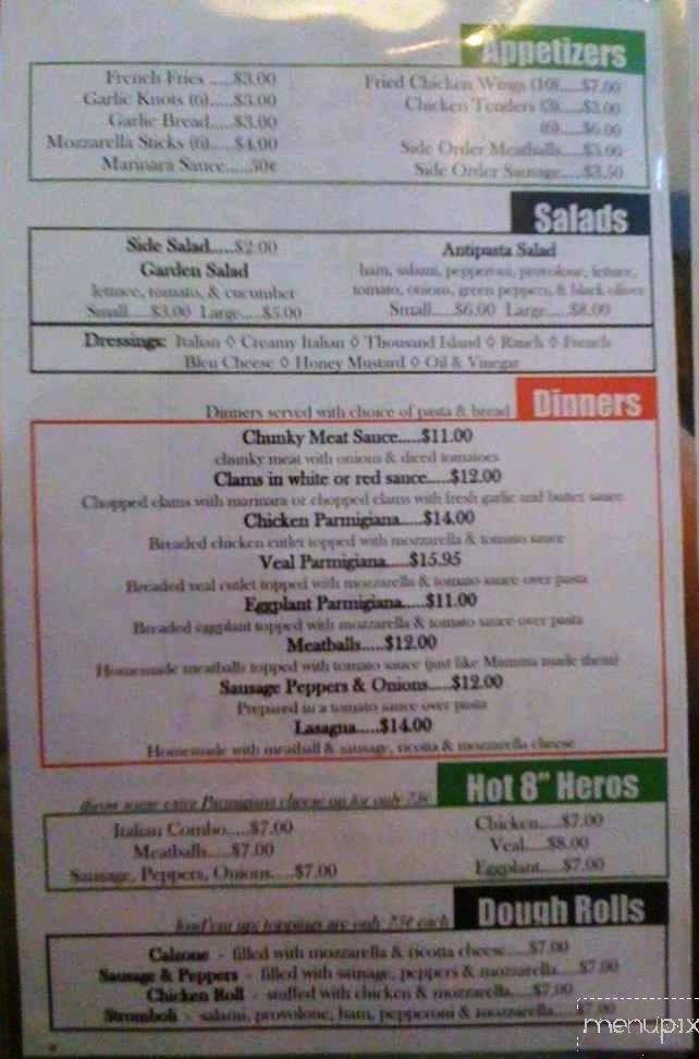 Joey O's Pizzeria - Ocean Isle Beach, NC menu_pic