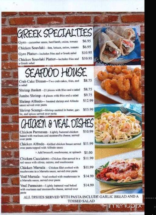 Joe's Pizza - Marshall, VA menu_pic