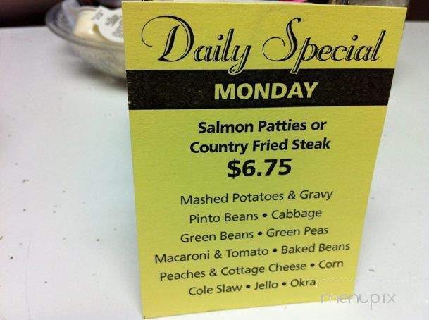 Judy's Castle - Bowling Green, KY menu_pic