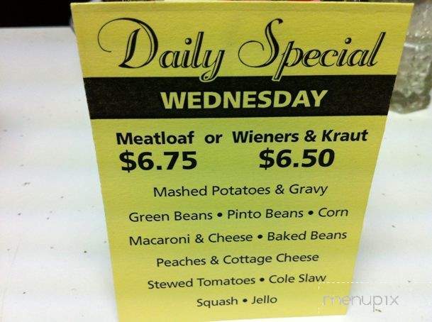 Judy's Castle - Bowling Green, KY menu_pic