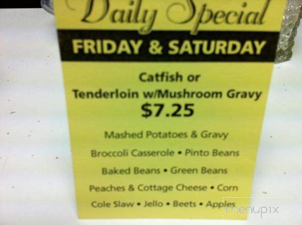 Judy's Castle - Bowling Green, KY menu_pic