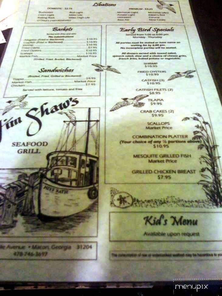 /2217099/Jim-Shaws-Seafood-Grill-Macon-GA - Macon, GA