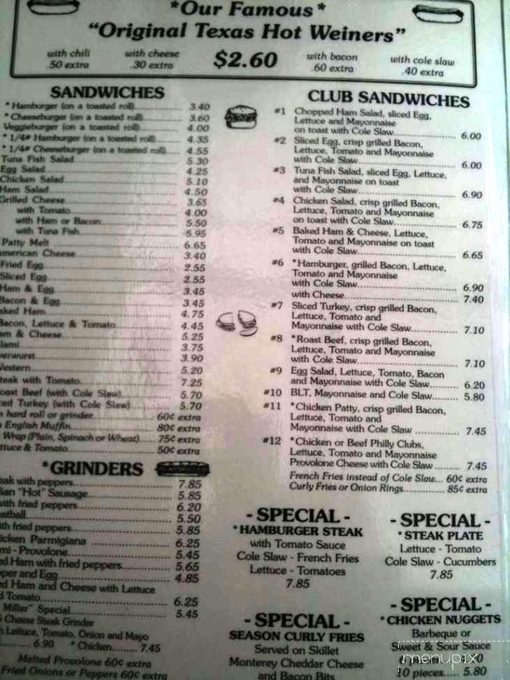 JK's Restaurant - Danbury, CT menu_pic