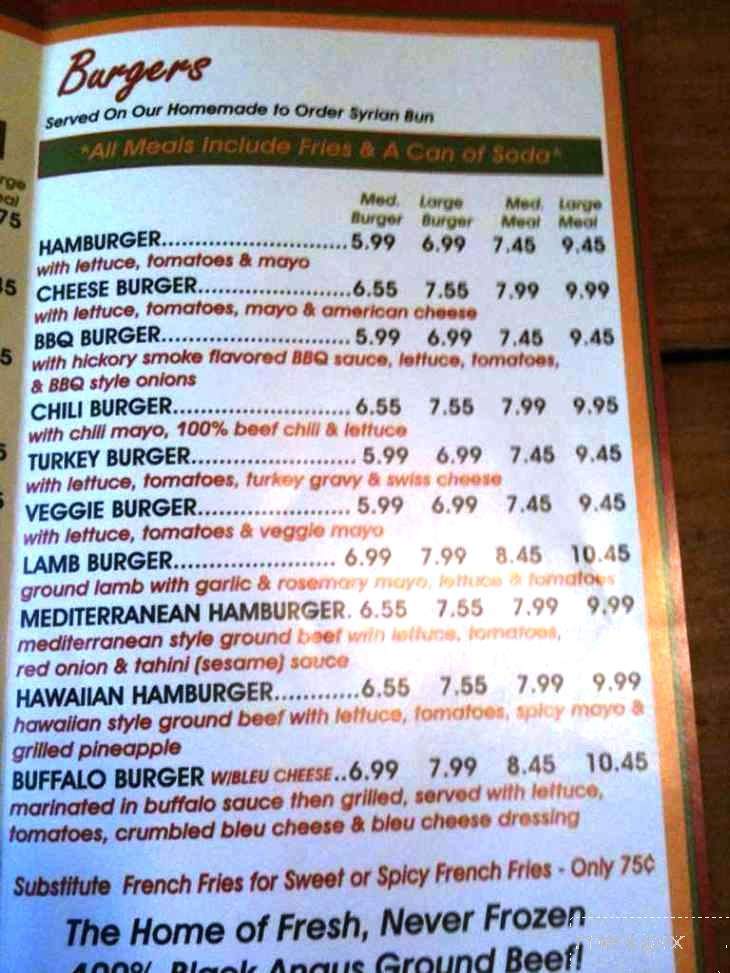 Juicy Cheesy - Newport, RI menu_pic