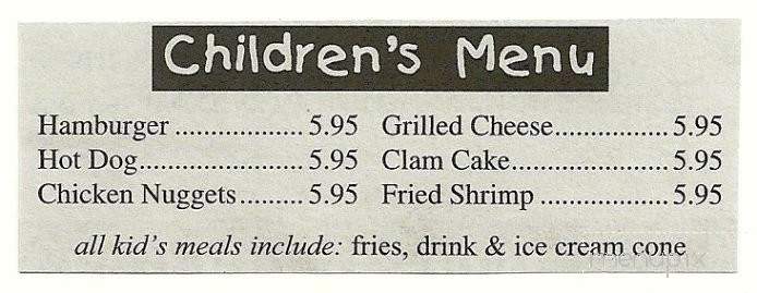 Ken's Place - Scarborough, ME menu_pic