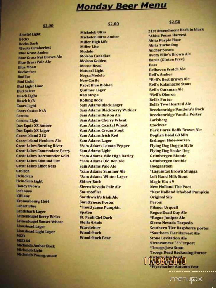 King's Table - Beavercreek, OH menu_pic