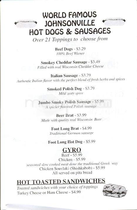 Java Mountain Coffee House - Gatlinburg, TN menu_pic