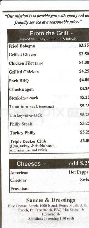 Middlebrook Market & Deli - Knoxville, TN menu_pic