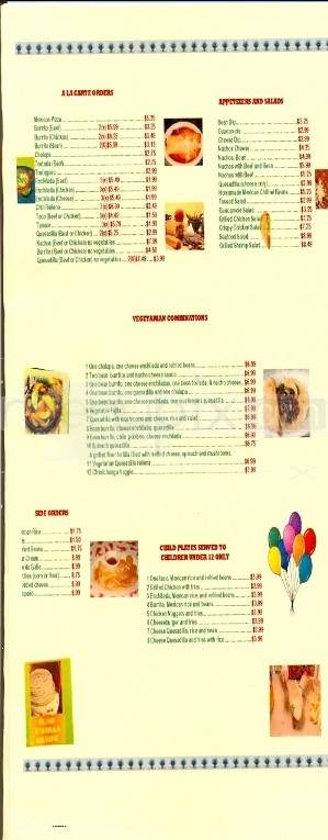El Catador - Knoxville, TN menu_pic