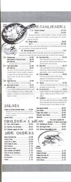 Cinco Amigos - Lenoir City, TN menu_pic