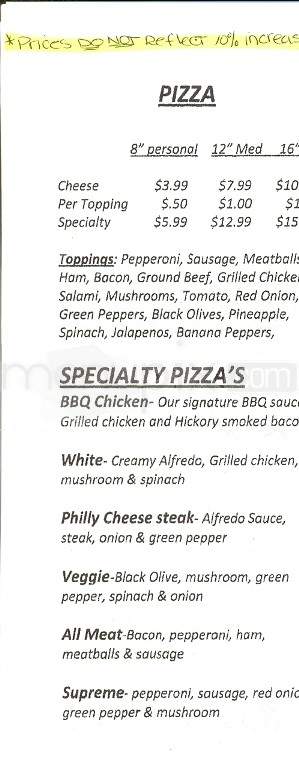 American Pie Pizza & Video - Sevierville, TN menu_pic