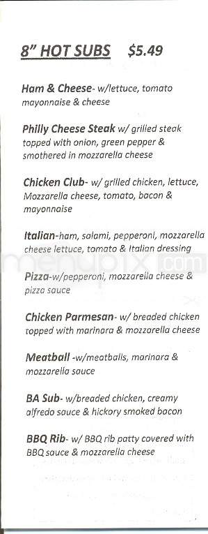 American Pie Pizza & Video - Sevierville, TN menu_pic