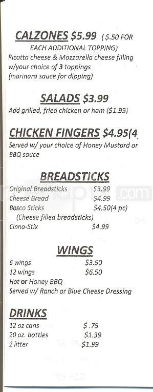 American Pie Pizza & Video - Sevierville, TN menu_pic