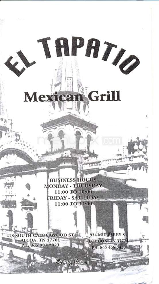 /199110/El-Tapatio-Mexican-Grill-Loudon-TN - Loudon, TN