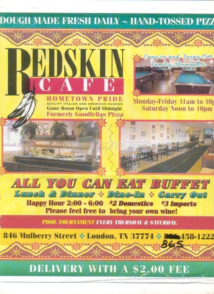 /199116/Redskin-Cafe-Loudon-TN - Loudon, TN