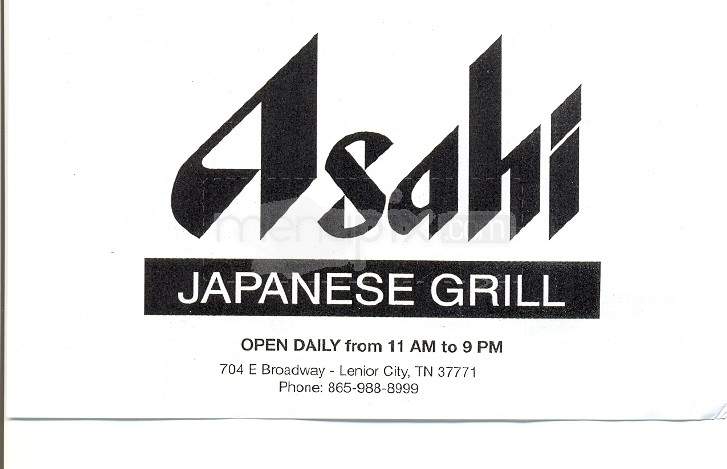 /4200252/Asahi-Japanese-Grill-Lenoir-City-TN - Lenoir City, TN