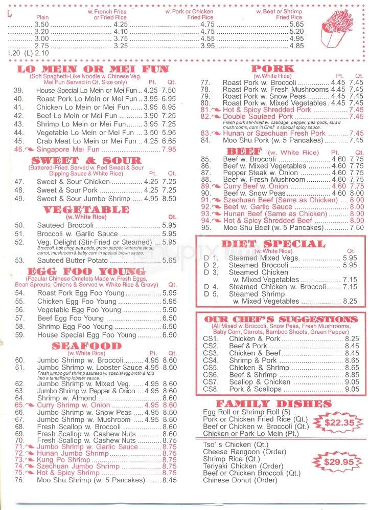 China King - Loudon, TN menu_pic