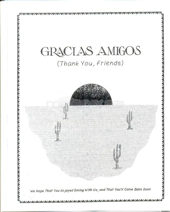 Los Amigos - Maryville, TN menu_pic
