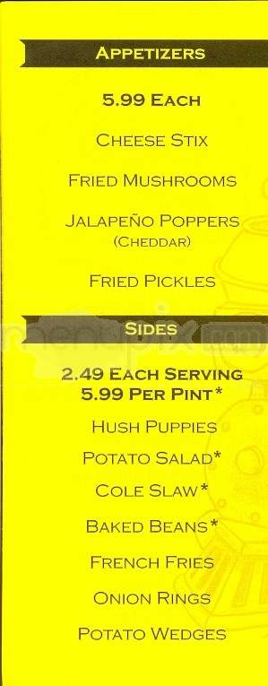 Melrose Station BBQ - Walland, TN menu_pic