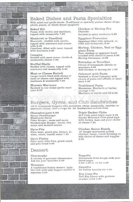 Smoky Mountain Pizza - Sevierville, TN menu_pic