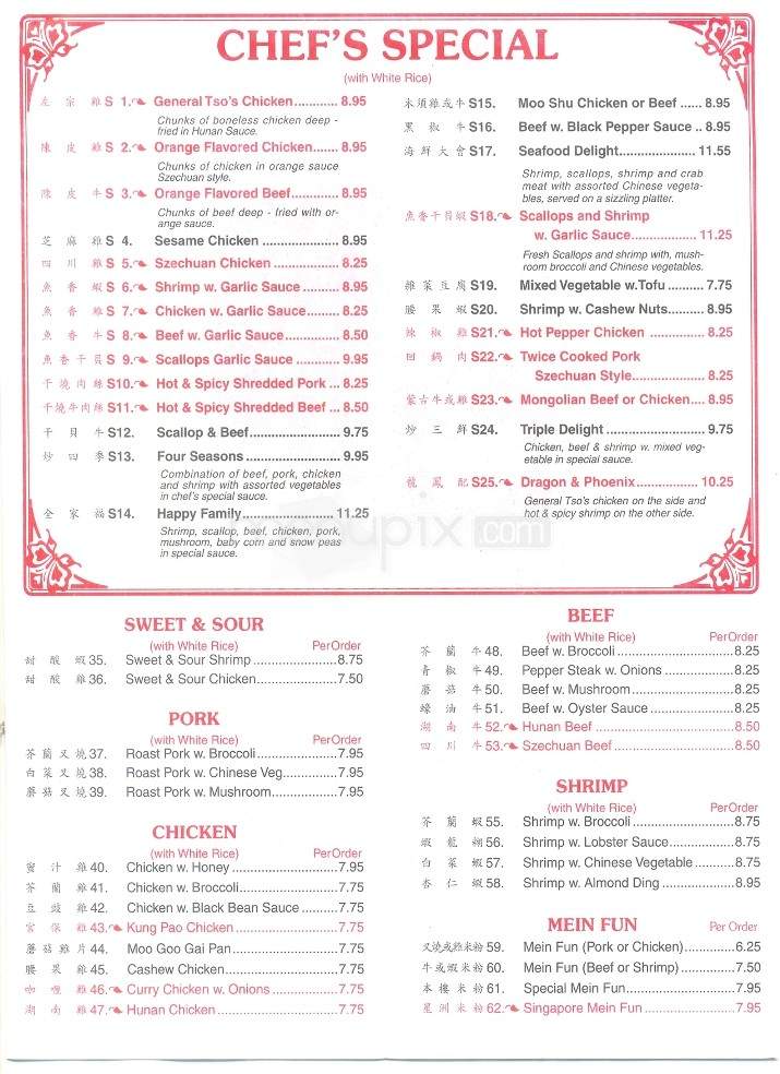 New Harvest Buffet - Oak Ridge, TN menu_pic