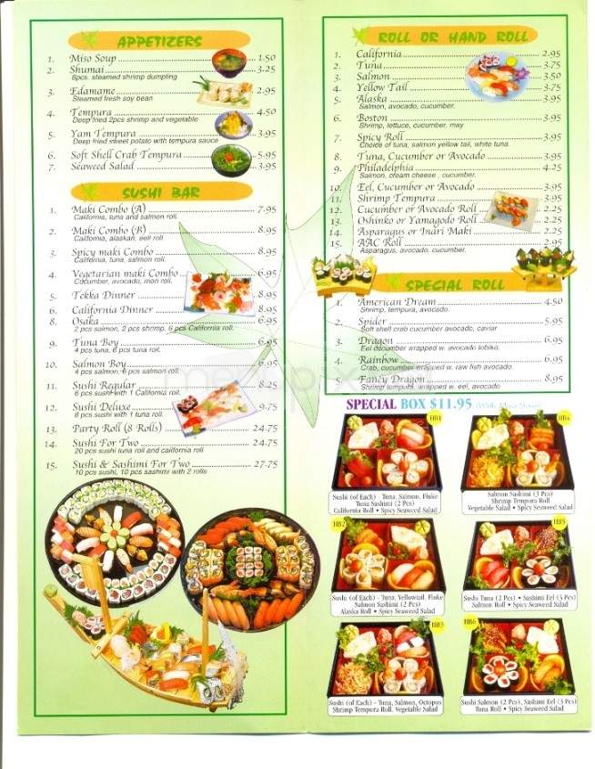 Super China Buffet - Oak Ridge, TN menu_pic